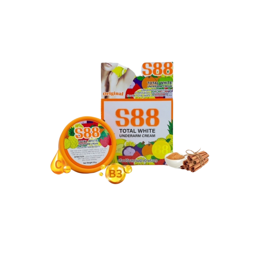 S88 total white underarm cream